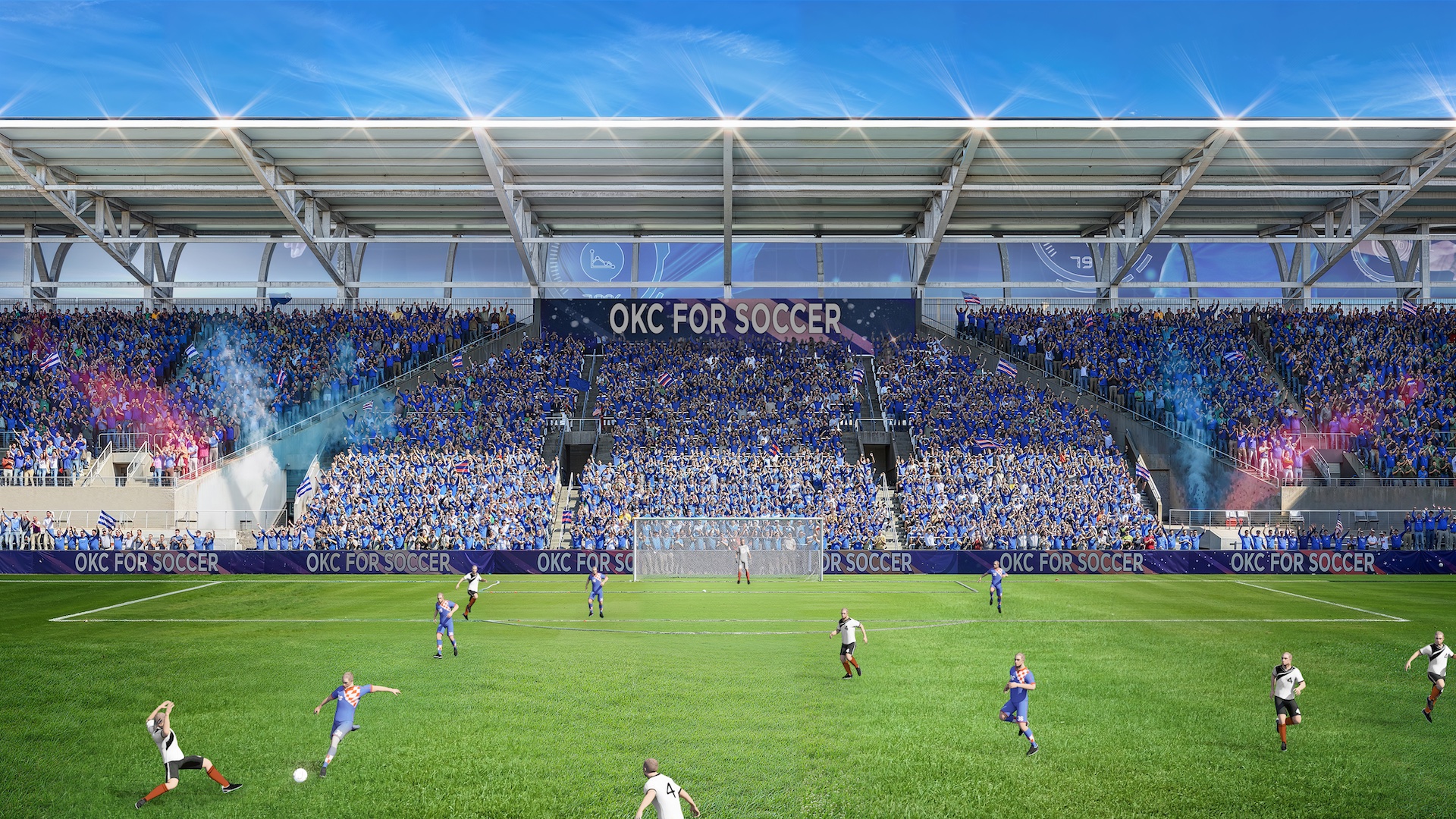 OKC Soccer Stadium to Feature the Closest Supporter Section in Global Soccer with “On the Pitch” Fan Experience featured image